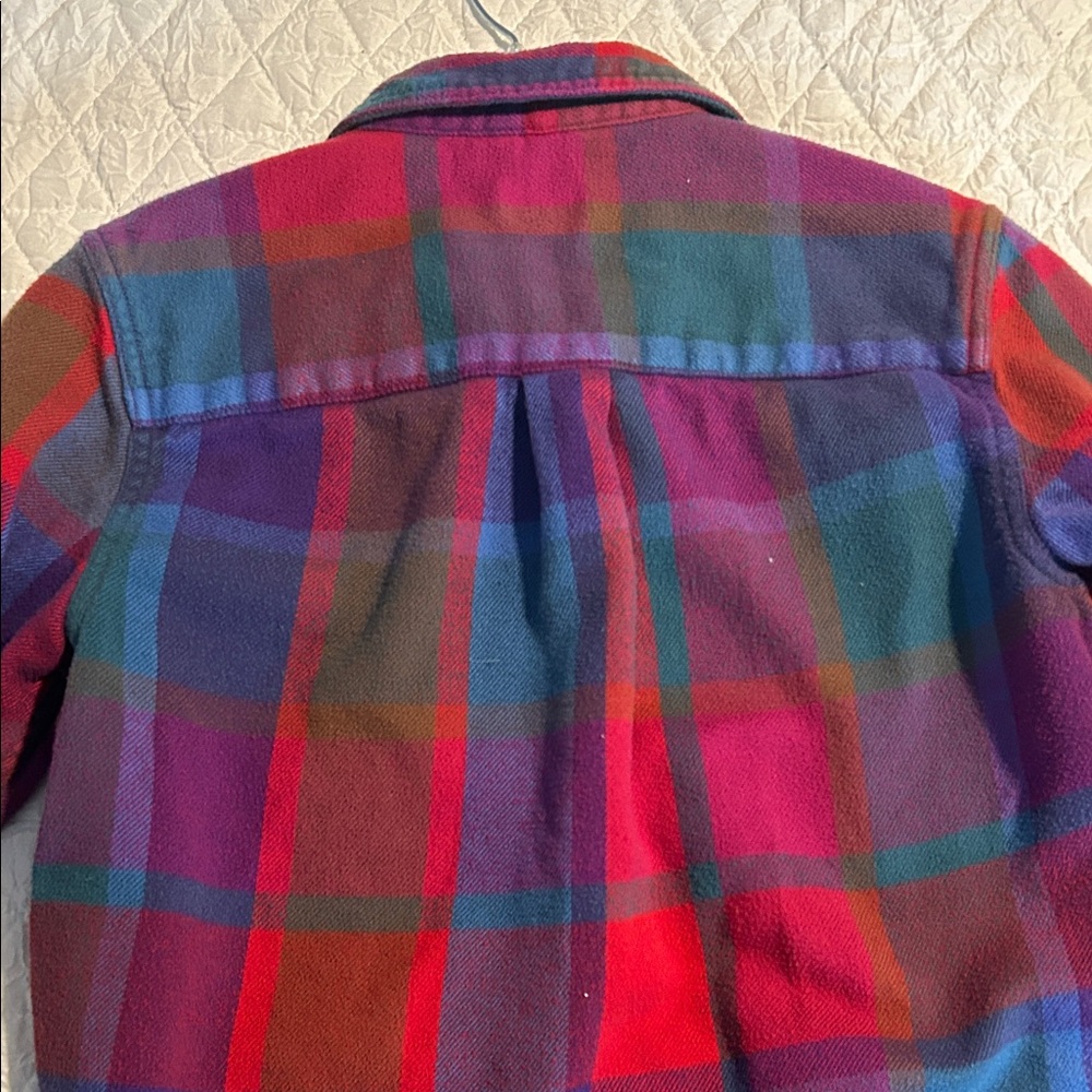 LL Bean Women's Petite Flannel - Picture 9 of 10